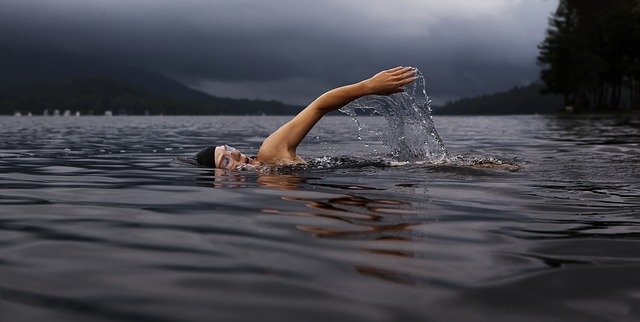 Swimming in open water